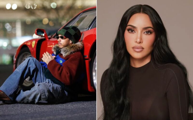 Kim Kardashian and Lewis Hamilton go Instagram-official with a flashy Ferrari ride in Tokyo, fueling romance rumors among fans.